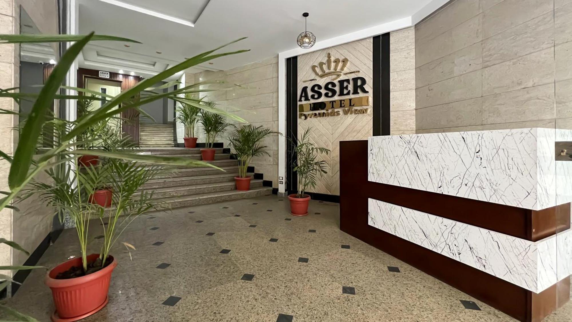 New Asser Hotel Pyramid Kafrat al Jabal Exterior foto